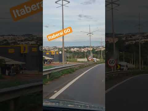 PASSANDO POR ITABERAÍ GO #shorts #goias #itaberaí #jussara