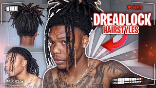 Dreadlock HAIRSTYLES For MEN | NO Retwist