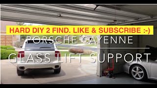 How to #change #Porsche #Cayenne #REAR glass #support #lift / #strut... **HARD VIDEO TO FIND**