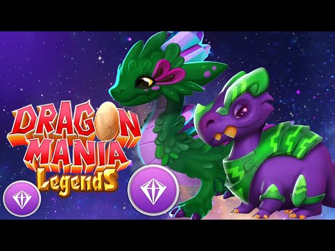 Adorable Baby Garden Dragon With Jade Warrior Dragon - Dragon Mania Legends Gameplay  Part 1696 HD
