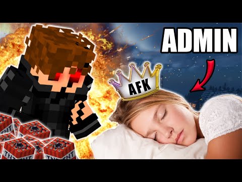 DISTRUZIONE TOTALE DI FRONTE ALL' ADMIN - MINECRAFT GRIEFING ITA