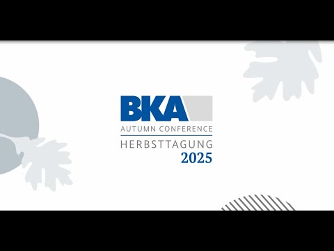 BKA-Herbsttagung 2025:  Demokratie unter Druck - resiliente Polizei.