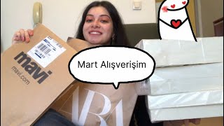 🤑Mart ayı alışverişim / zara , mavi , oxxo ‘dan aldıklarım 🛍
