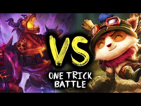 ONE TRICK TEEMO VS. ONE TRICK NASUS - DOES TEEMO REALLY COUNTER NASUS?