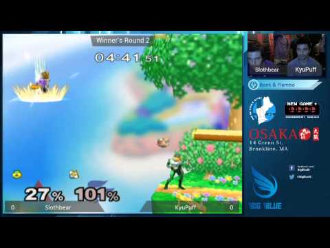 New Game+ XIX - Slothbear (Sheik) vs Kyu Puff (Fox) - SSBM WR2