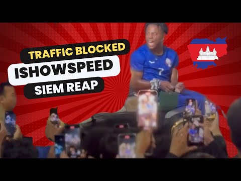 VLOG | iShowSpeed Appears Outside My Window in Cambodia