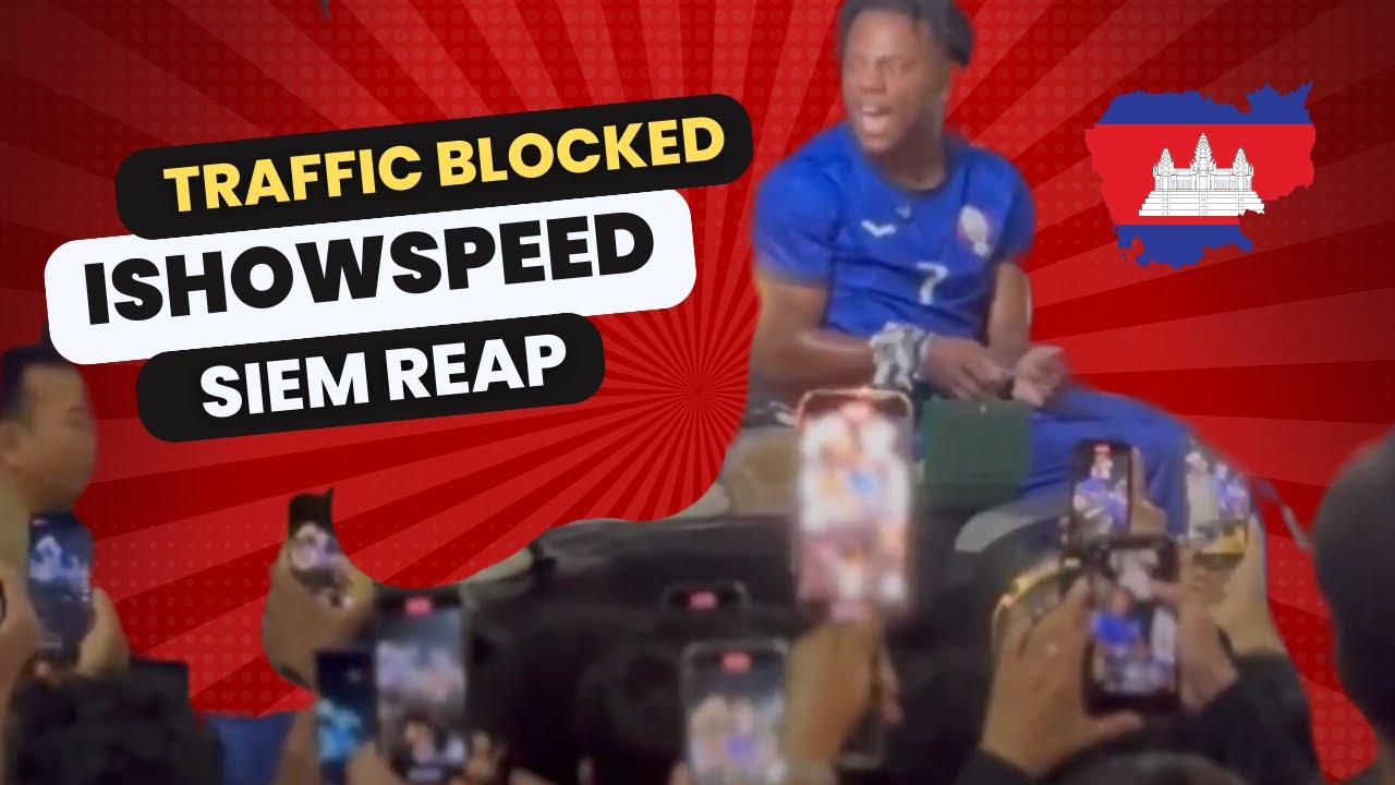 VLOG | iShowSpeed Appears Outside My Window in Cambodia
