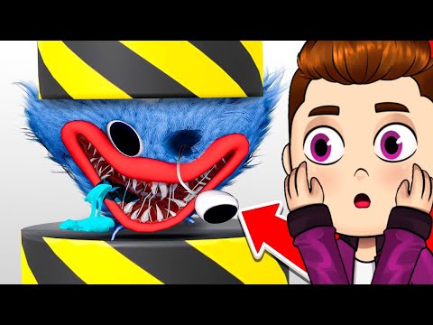 CENTEX RESPONSES TO THE CRAZIEST HYDRAULICS PRESS VIDEOS OF ALL TIME!? (SATISFACTORY)