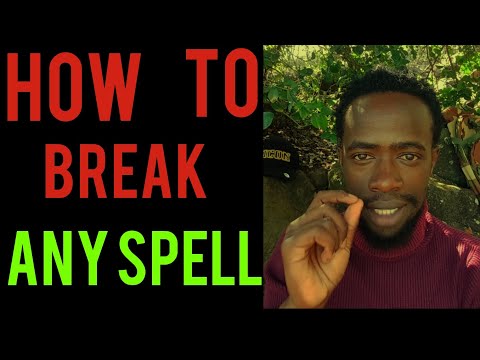 Ritual Performed To Break A Spell