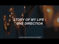 one direction - story of my life // lyrics