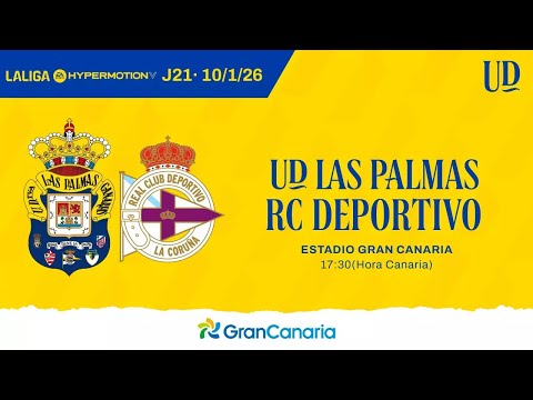 ¡No te pierdas el MINUTO Y RESULTADO frente al RC Deportivo! | UD Las Palmas