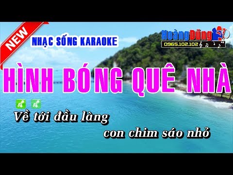 Hình bóng quê nhà - Karaoke nhạc sống cha cha cha