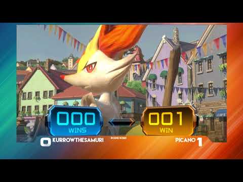 KurrowTheSamuri (Braixen/Suicune) vs Picano (Braixen) - Pokken at LWG - 6-12-18
