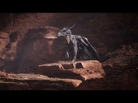 Dragon animation Unreal Engine 5 from Rustam Terekhov 4k