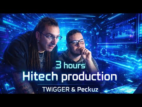 3 Hours of HITECH Production — No Rules. Just Our Sound | TWiGGER & Peckuz Part 1