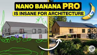 Nano Banana PRO is INSANE for Architecture! 5 NEW Ways to Use It With Lovart