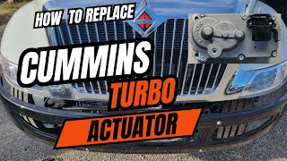 How To Safely Remove And Install A Cummins Turbo Actuator