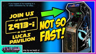 Arcade1Up San Diego Comic Con Star Wars XL? Not So Fast!