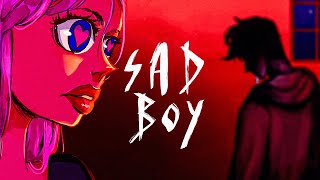 Kadr z teledysku Sad Boy tekst piosenki R3HAB & Jonas Blue feat. Ava Max & Kylie Cantrall