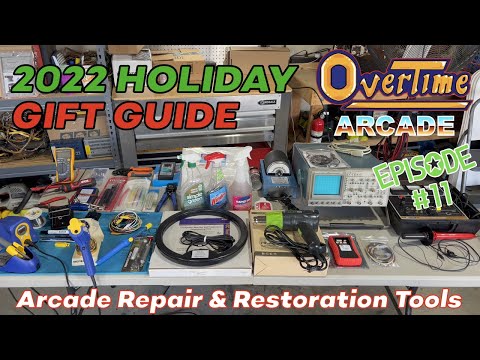 2022 Holiday Gift Guide for Arcade Repair & Restoration Hobbyists