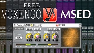 Video thumbnail for FREE Voxengo MSED mid-side tool, pan, stereo expander by Andrei Martinez Agras