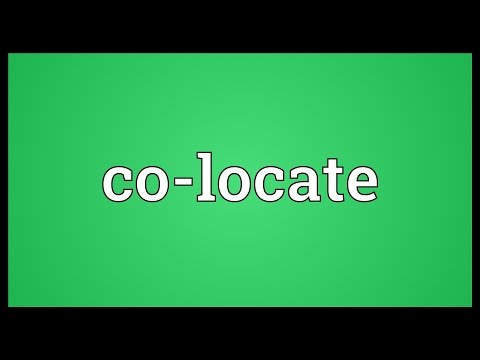 Co-locate Meaning