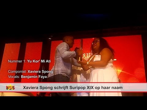 Xaviera Spong wint Suripop XIX