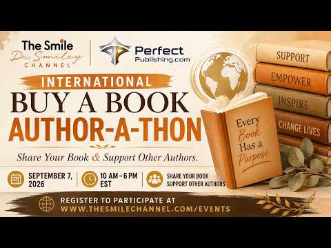 Author-A-Thon International Buy a Book Day 2026: Support Stories That Matter