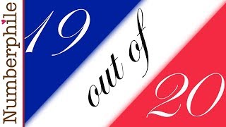 19 out of 20 - Numberphile