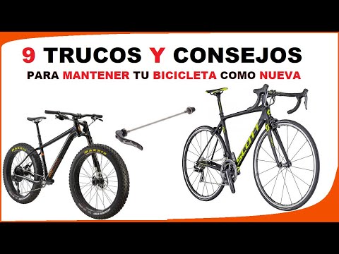 TRUCOS Y CONSEJOS PARA CICLISTAS CUIDAR La BICICLETA │Consejos de Ciclismo Video