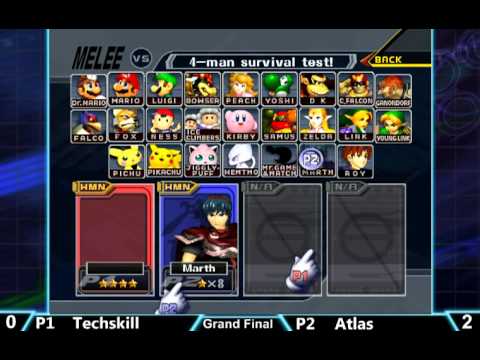 Global Melee Biweekly 2 Grand Finals:  Techskill vs Atlas