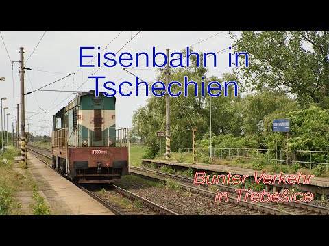 Eisenbahn in Tschechien – Bunter Verkehr in Třebešice