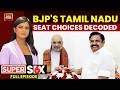 TN Polls BJP Tamil Nadu Seat Choice Under Fire Safe Seats Missed Chennai Limited Super Six
