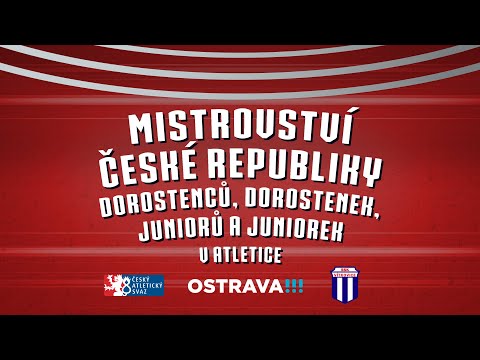 LIVE - Sobota II - M ČR JUNIORŮ, JUNIOREK, DOROSTENCŮ A DOROSTENEK NA DRÁZE - Ostrava 2022