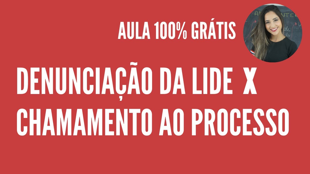 DIFERENÇA ENTRE DENUNCIAÇÃO DA LIDE E CHAMAMENTO AO PROCESSO | DIREITO TOTAL