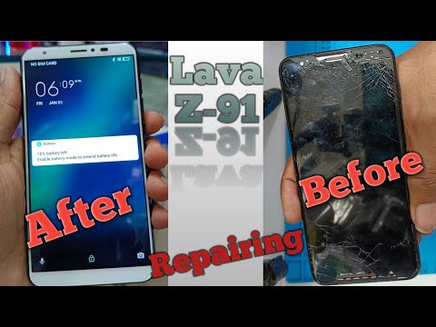 Lava Z91 Display change / lava Z91 unboxing #lavaz91 #mobilerepairing #mobilerepair 