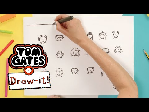 Draw It ✏️ Classmates | The Brilliant World Of Tom Gates | Compilation | Cartoons For Kids - Kids (6+), Kingdom Kids Zone - Tom Gates Brilliant World