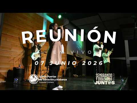 🔴 EN VIVO - REUNION DOMINGO 14 DE JUNIO 7:00 A.M.