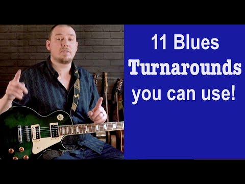Blues Guitar Turnaround Licks Lesson