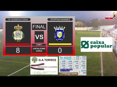 CF Juventud Chiva "A" vs Sporting Manises - Alevín -  09-04-21