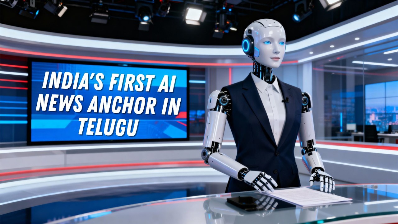 Telugu text to speech news anchor and voiceover generator demo