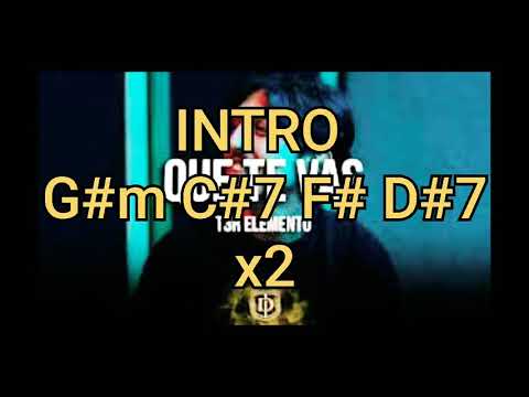Que Te Vas - T3r Elemento