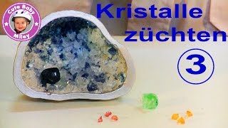 Kristalle selbst züchten Basis Set Galileo Pro7 Clementoni Test Experiment Teil 3 - Kinderkanal