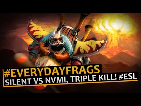 Silent Gyrocopter vs NAM VEZET MI IGRAEM, TRIPLE KILL! #ESL2014