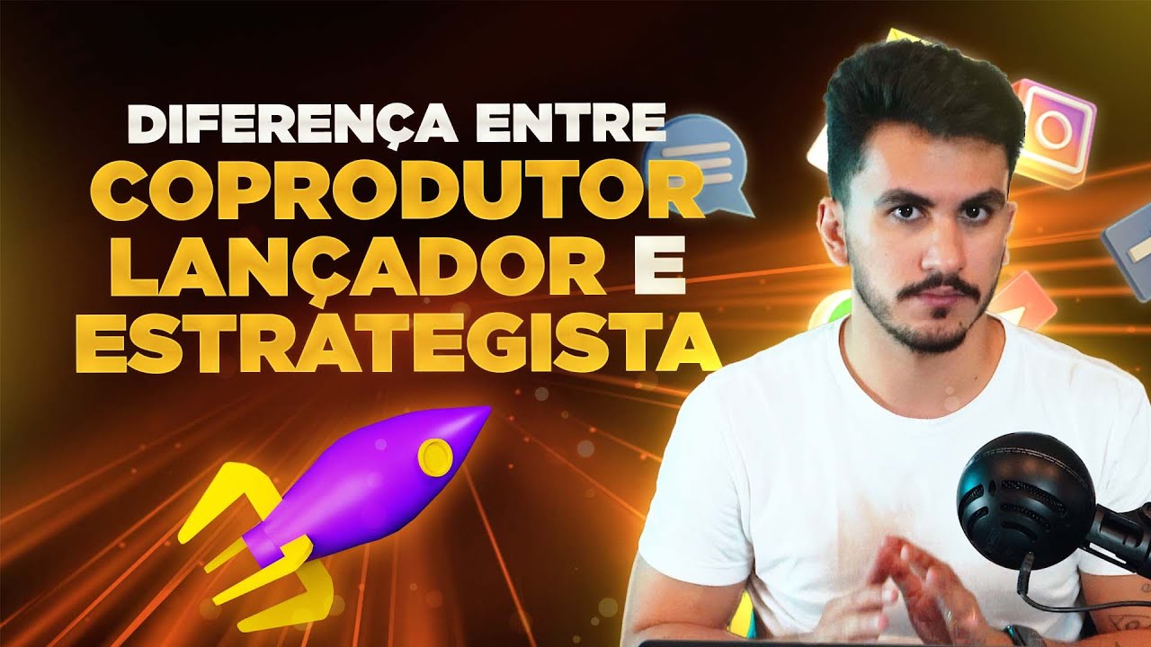 LANÇADOR, COPRODUTOR E ESTRATEGISTA - QUAL A DIFERENÇA O QUE CADA UM FAZ