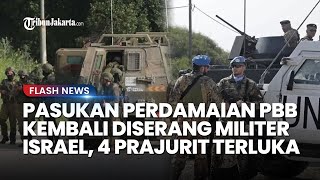 Pasukan Perdamaian PBB 'Kembali Ditembaki' oleh Tentara Israel di Lebanon Selatan, 4 Tentara Terluka