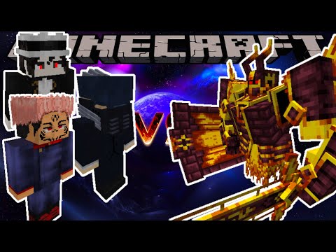 ALL FOR ONE, MUZAN, AND SUKUNA VS IGNIS - MINECRAFT 1.16.5 (MOB BATTLE)