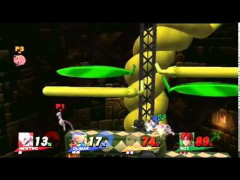 Mewtwo (Etc?) v Olimar (ProfZ) v Jigglypuff (picano) v Roy (papersak?)