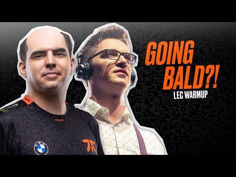 Bwipo going bald too?! | LEC Warmup Show (FNC vs G2)