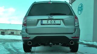 Video: Fox Edelstahl Duplex Komplettanlage ab Kat Subaru Forester SH Video: Fox Edelstahl Duplex Komplettanlage ab Kat Subaru Forester SH